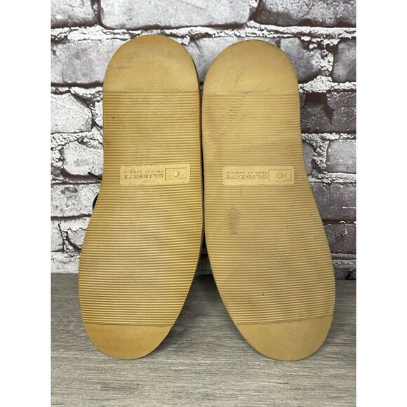 Oliberte Footwear Gana Sweet Georgia Brown Leather Casual Flat Shoes Men Sz 42EU - Picture 10 of 16